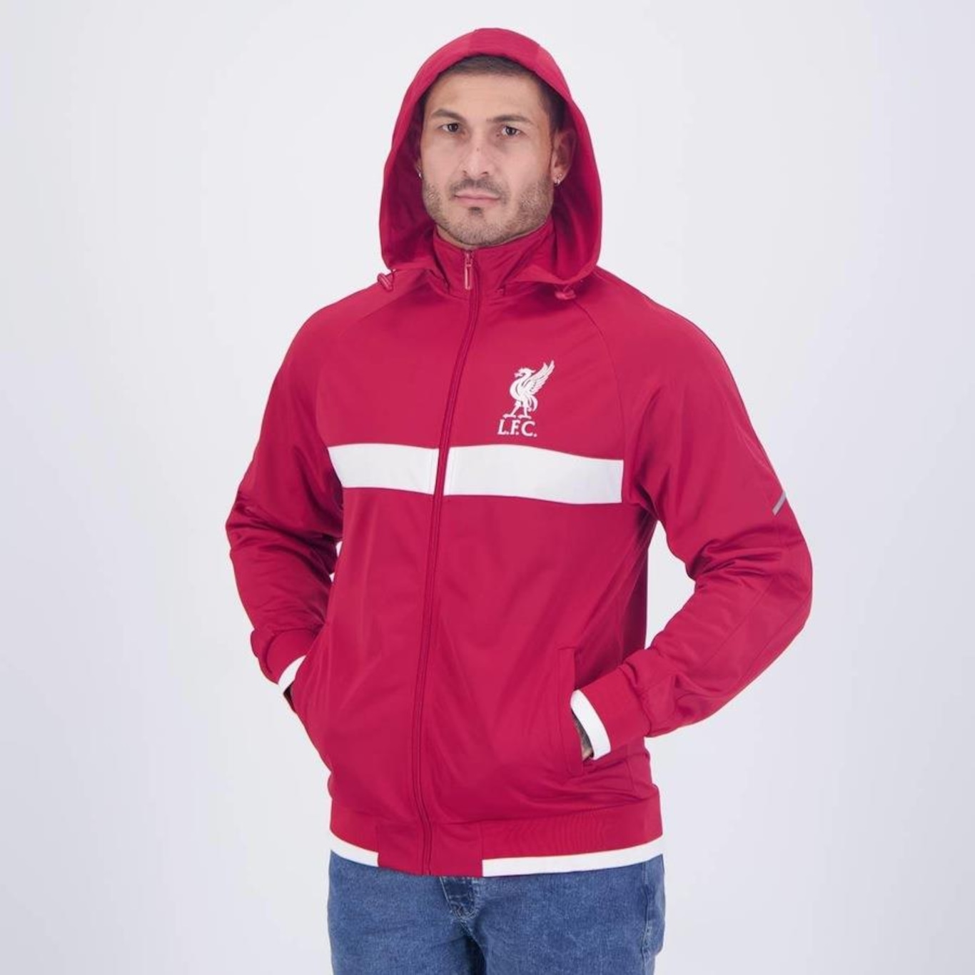 Jaqueta com Capuz Trilobal Liverpool - Masculina - Foto 4