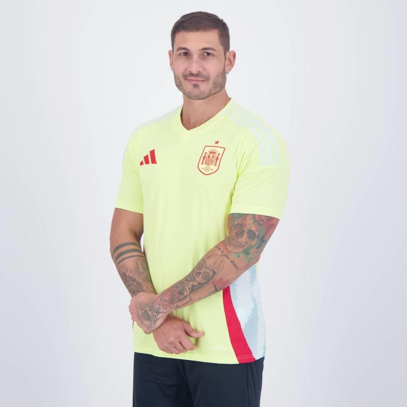 Camisa da Seleção da Espanha II 24 adidas Masculina Torcedor - Foto 3