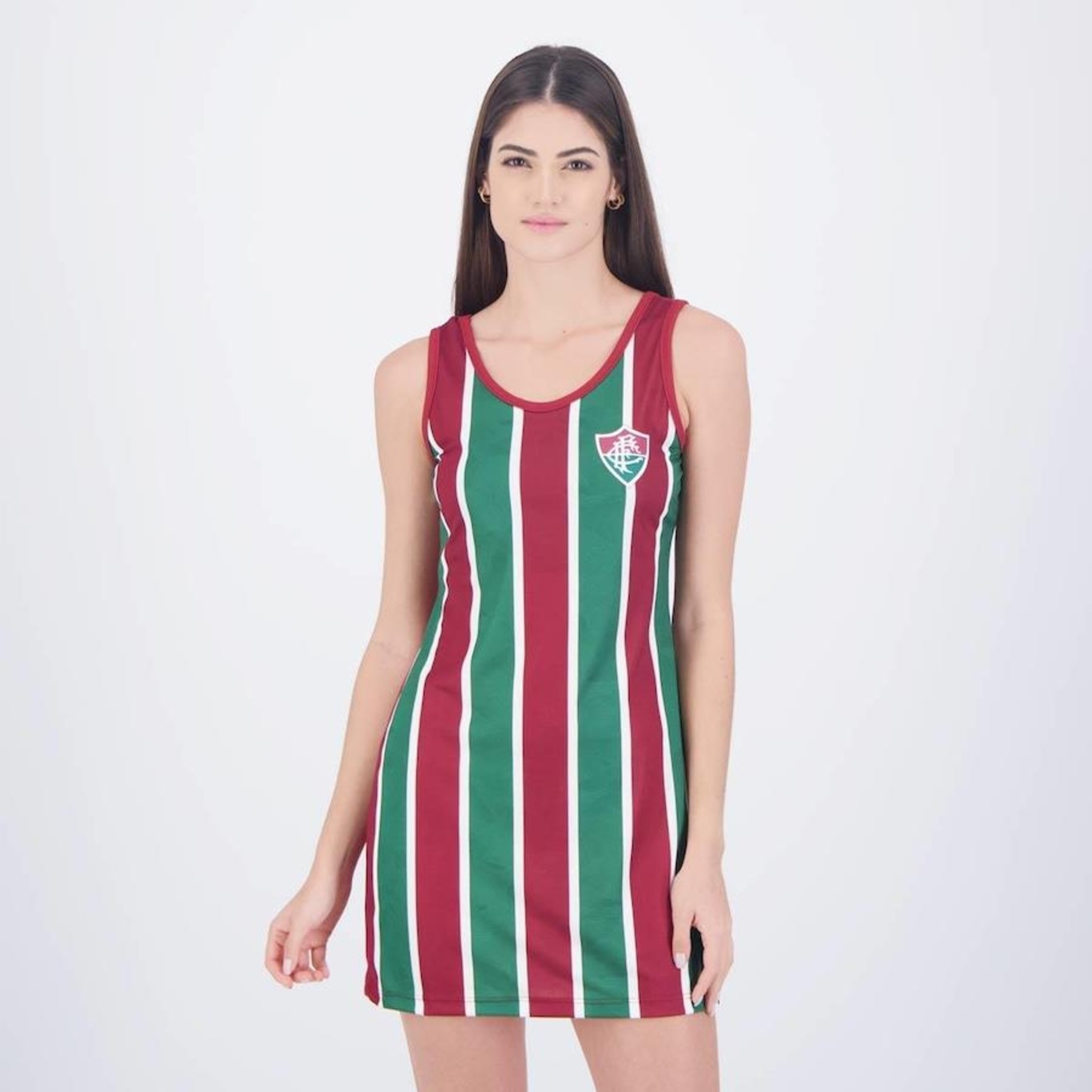 Vestido do Fluminense Braziline Sky - Feminino - Foto 3