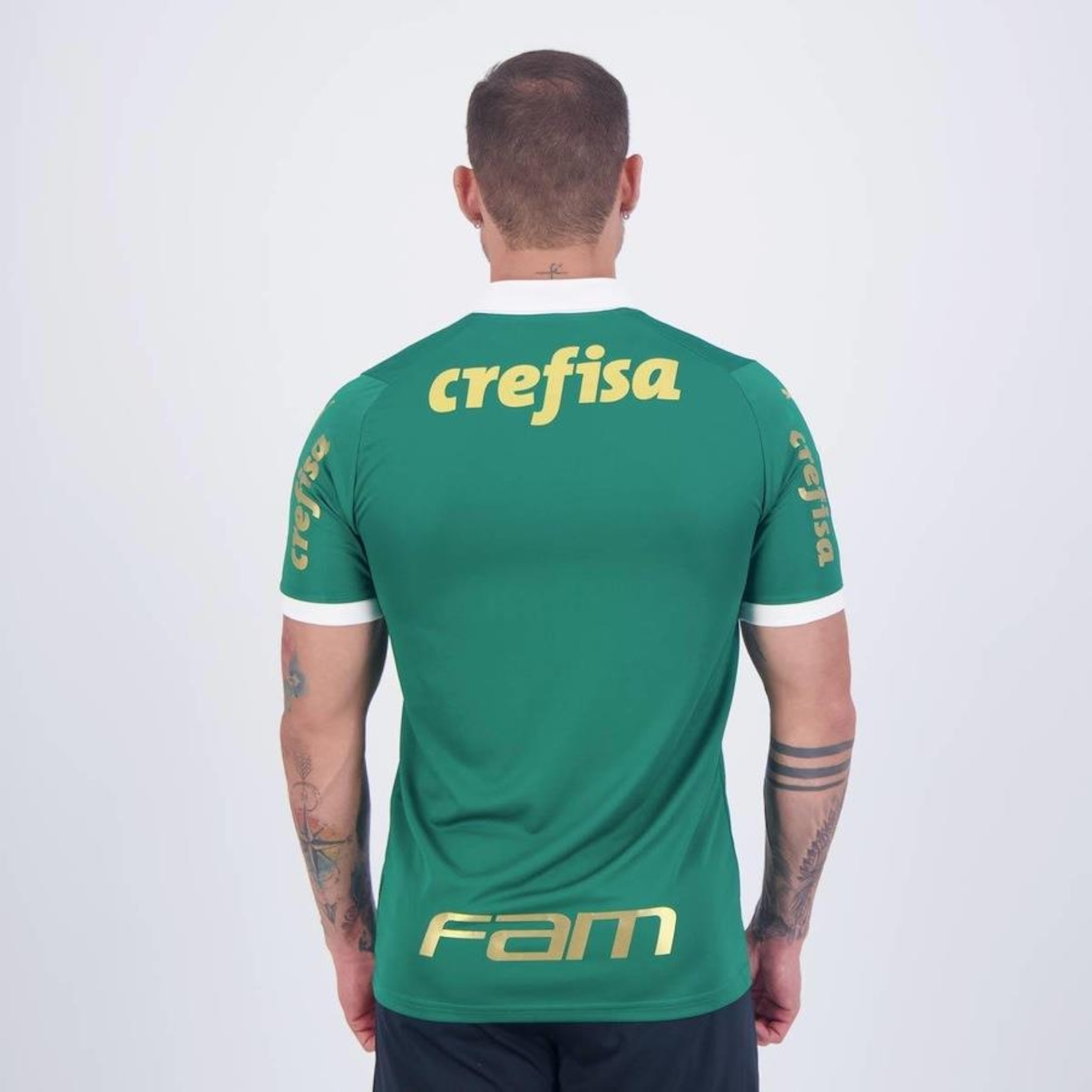 Camisa do Palmeiras I 2024 Patch Libertadores Puma - Masculina - Foto 4