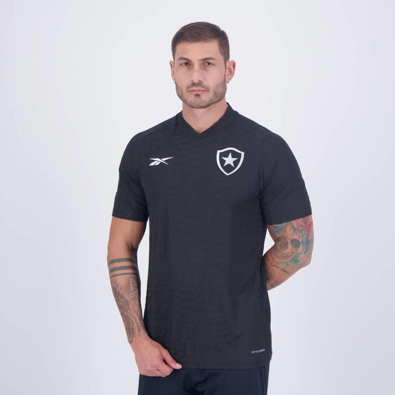 Camisa do Botafogo II 2023 Patch Libertadores Reebok - Masculina - Foto 3