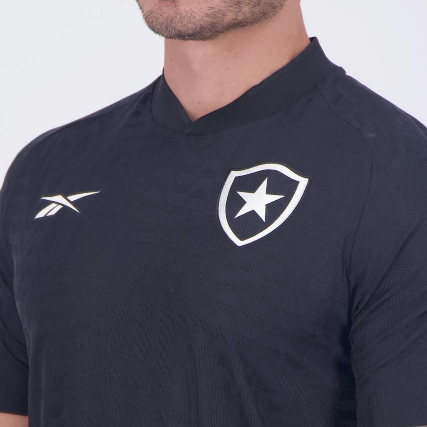 Camisa do Botafogo II 2023 Patch Libertadores Reebok - Masculina - Foto 5