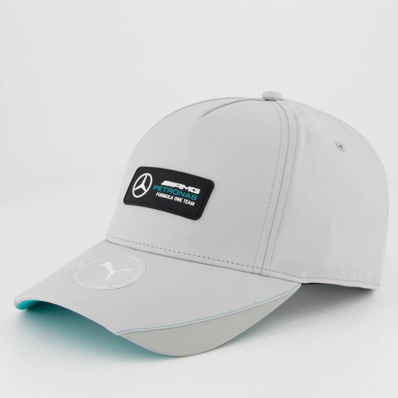 Boné Aba Curva Puma Mercedes Amg Petronas Mapf1 Bb Cap - Snapback - Adulto - Foto 1