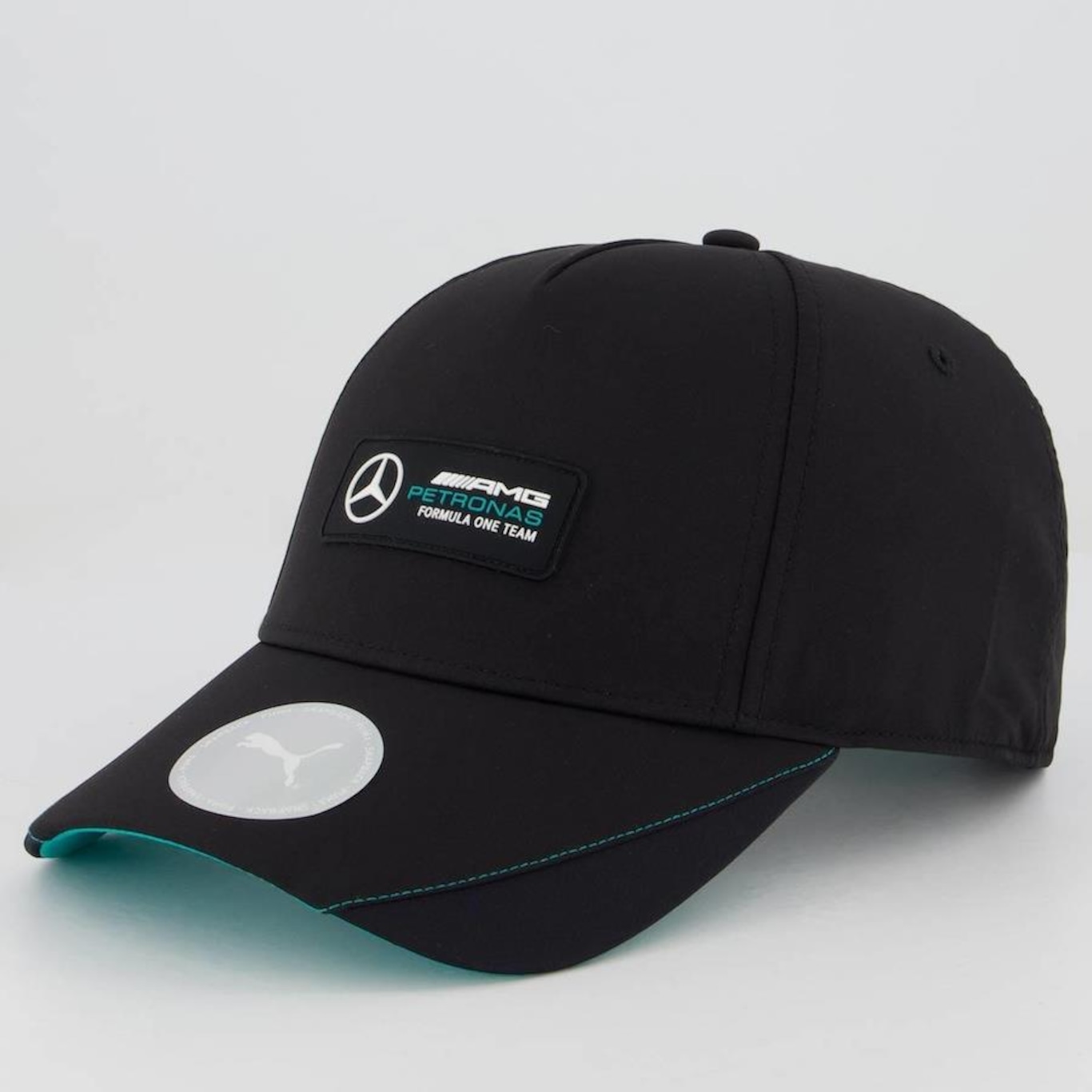 Boné Aba Curva Puma Mercedes Amg Petronas Mapf1 Bb II - Snapback - Adulto - Foto 1