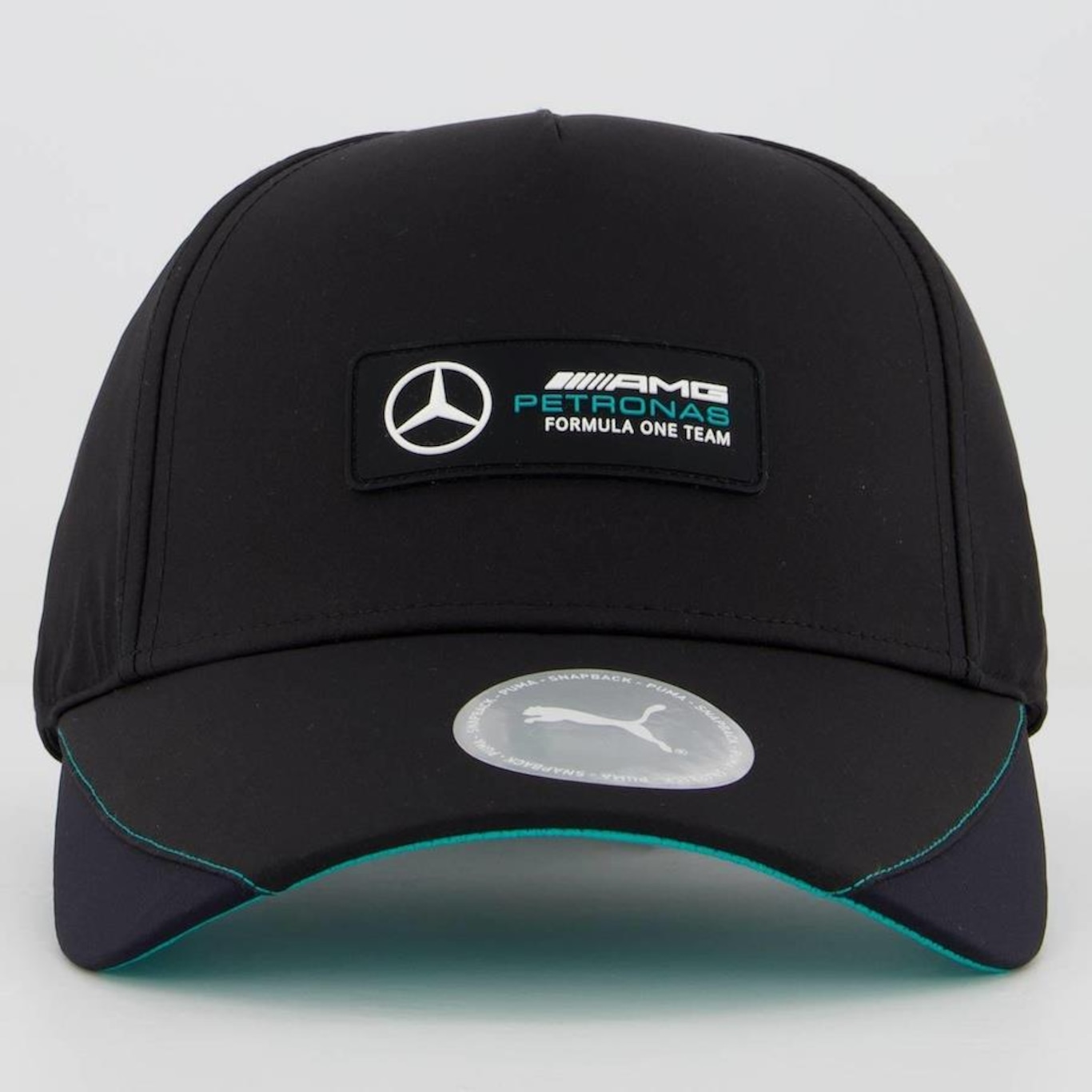 Boné Aba Curva Puma Mercedes Amg Petronas Mapf1 Bb II - Snapback - Adulto - Foto 2