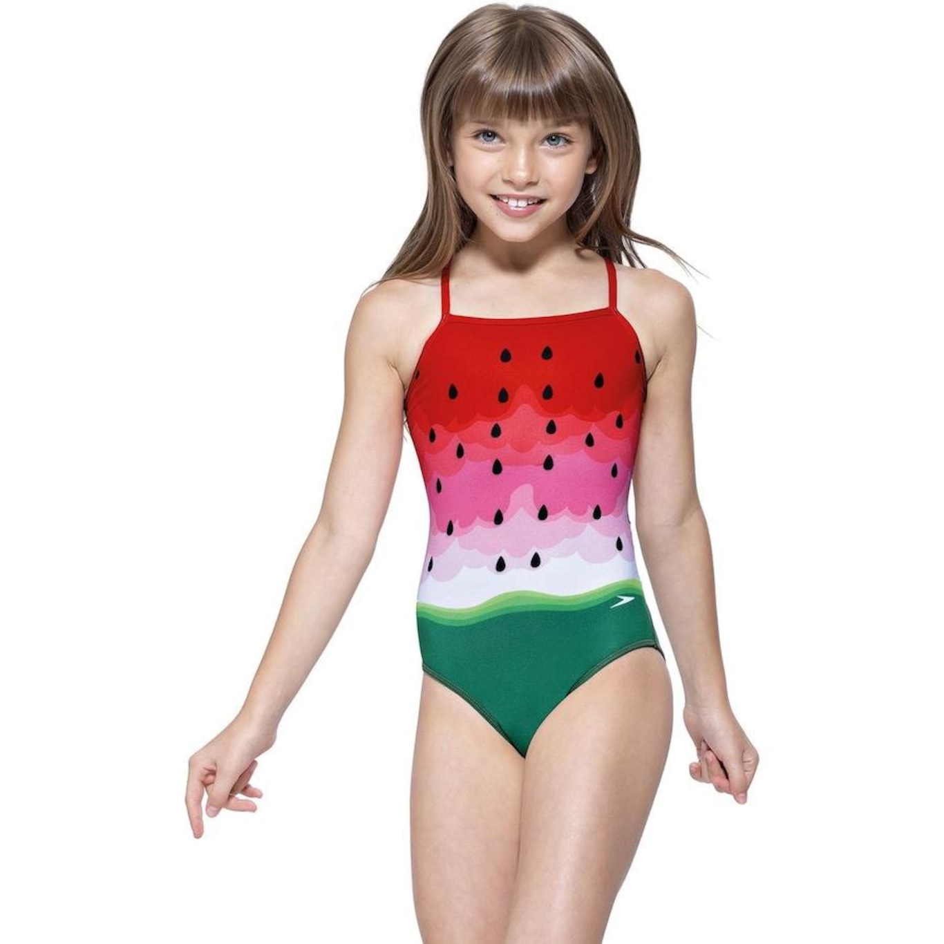 Maiô Open Watermelon Speedo - Infantil - Foto 1