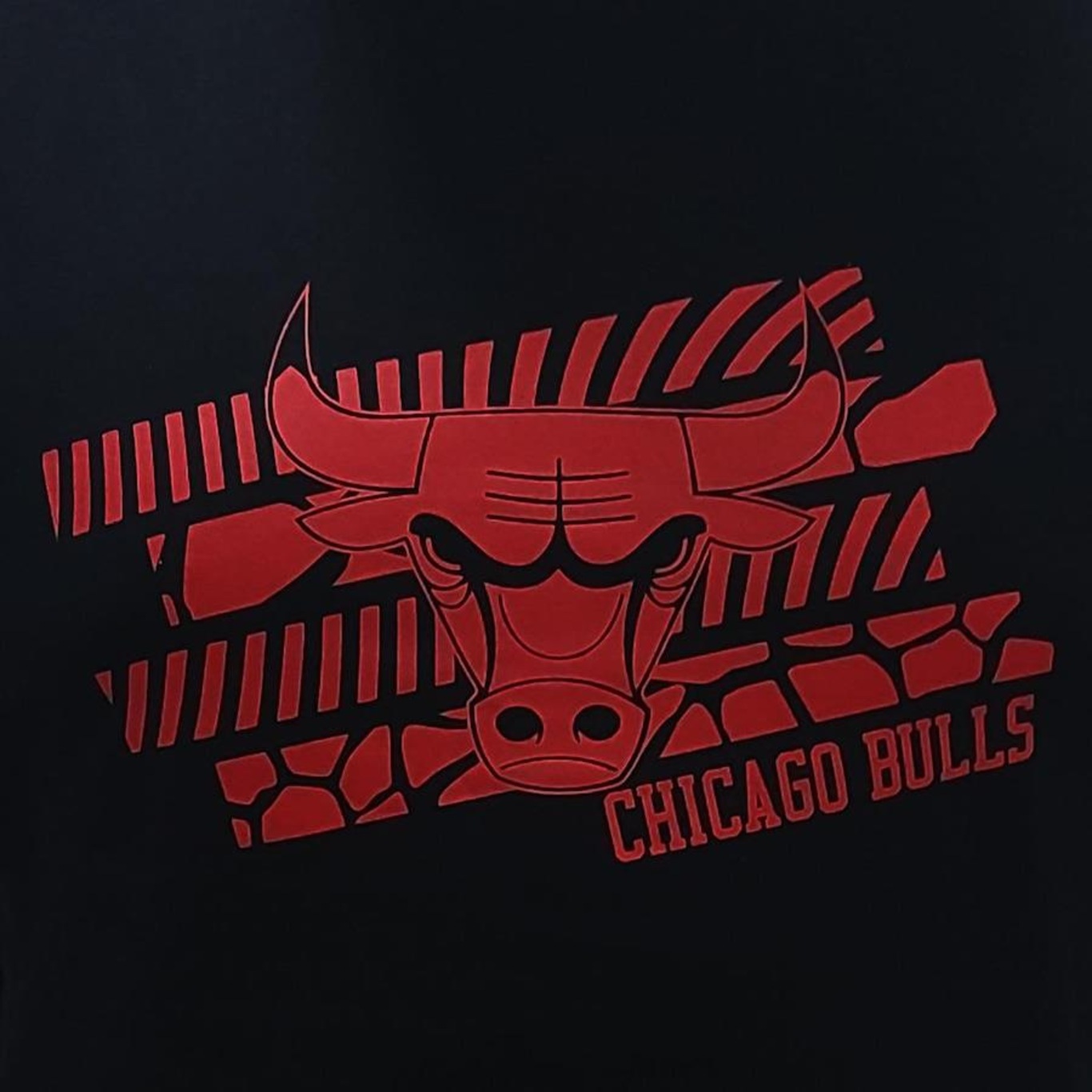 Camiseta New Era Regular Nba Chicago Bulls Sport Art - Masculina - Foto 4