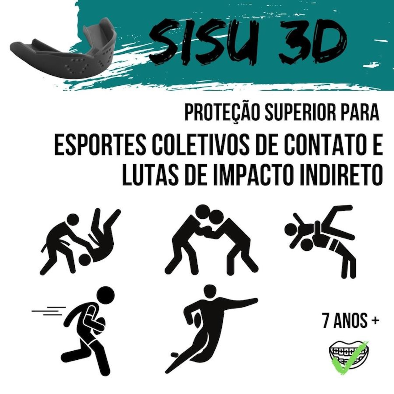 Protetor Bucal Sisu 3D - Foto 5