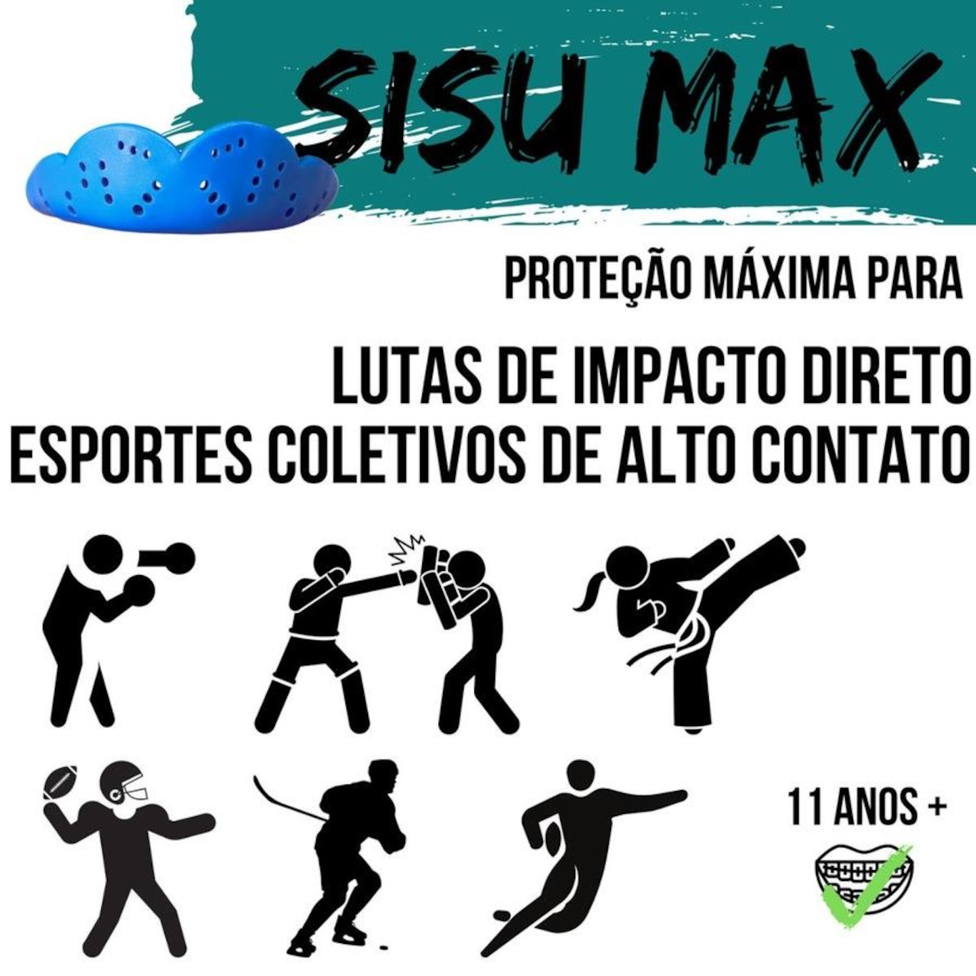 Protetor Bucal Sisu Max 2.4 Nextgen - Foto 5