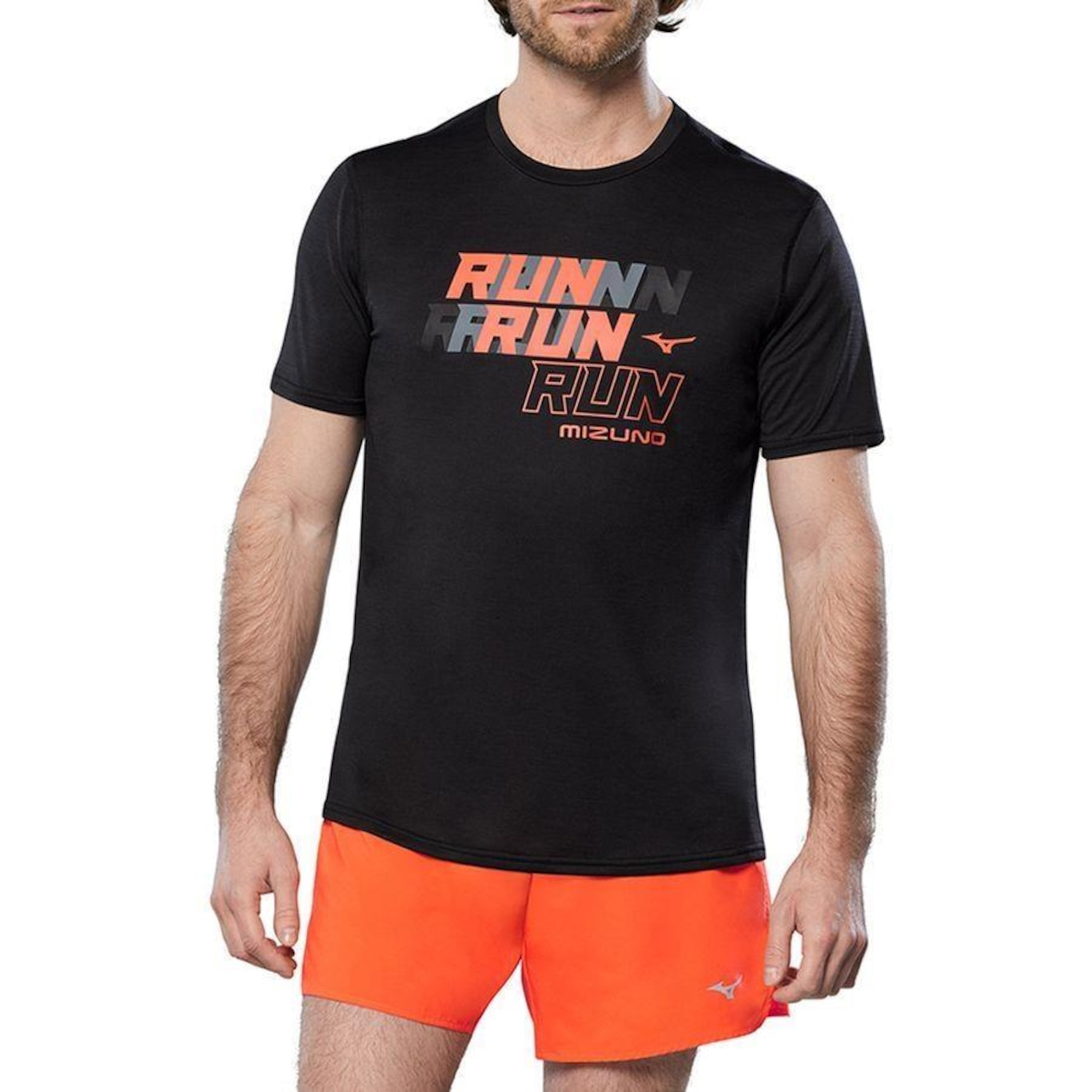 Camiseta Mizuno Core Run - Masculina - Foto 1