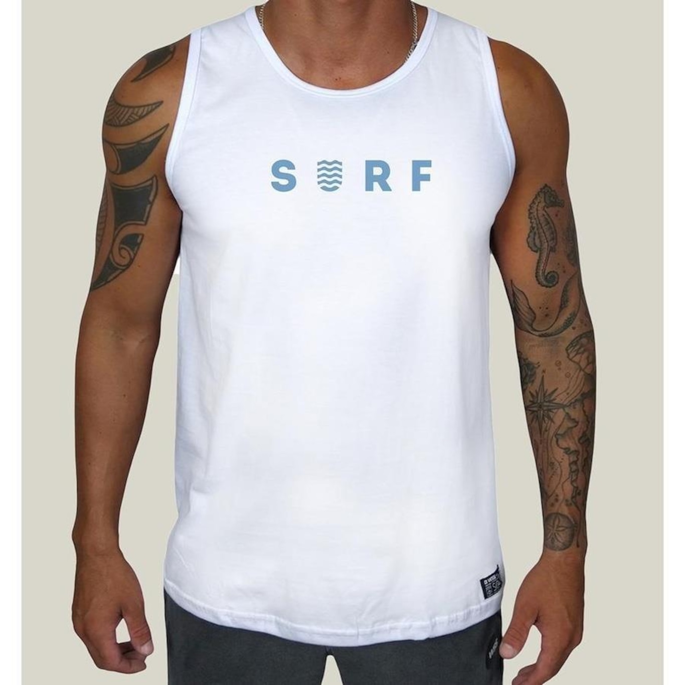 Camiseta Regata Web Surf Shop Prime - Masculina - Foto 1