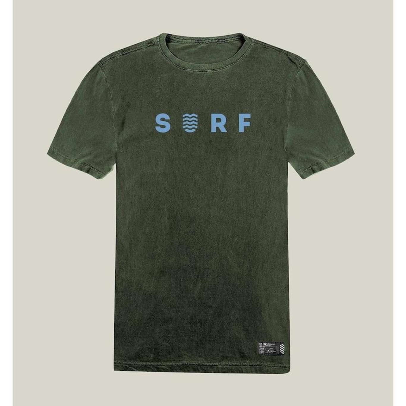 Camiseta Masculina Estonada Verde Prime Web Surf Shop - Foto 1