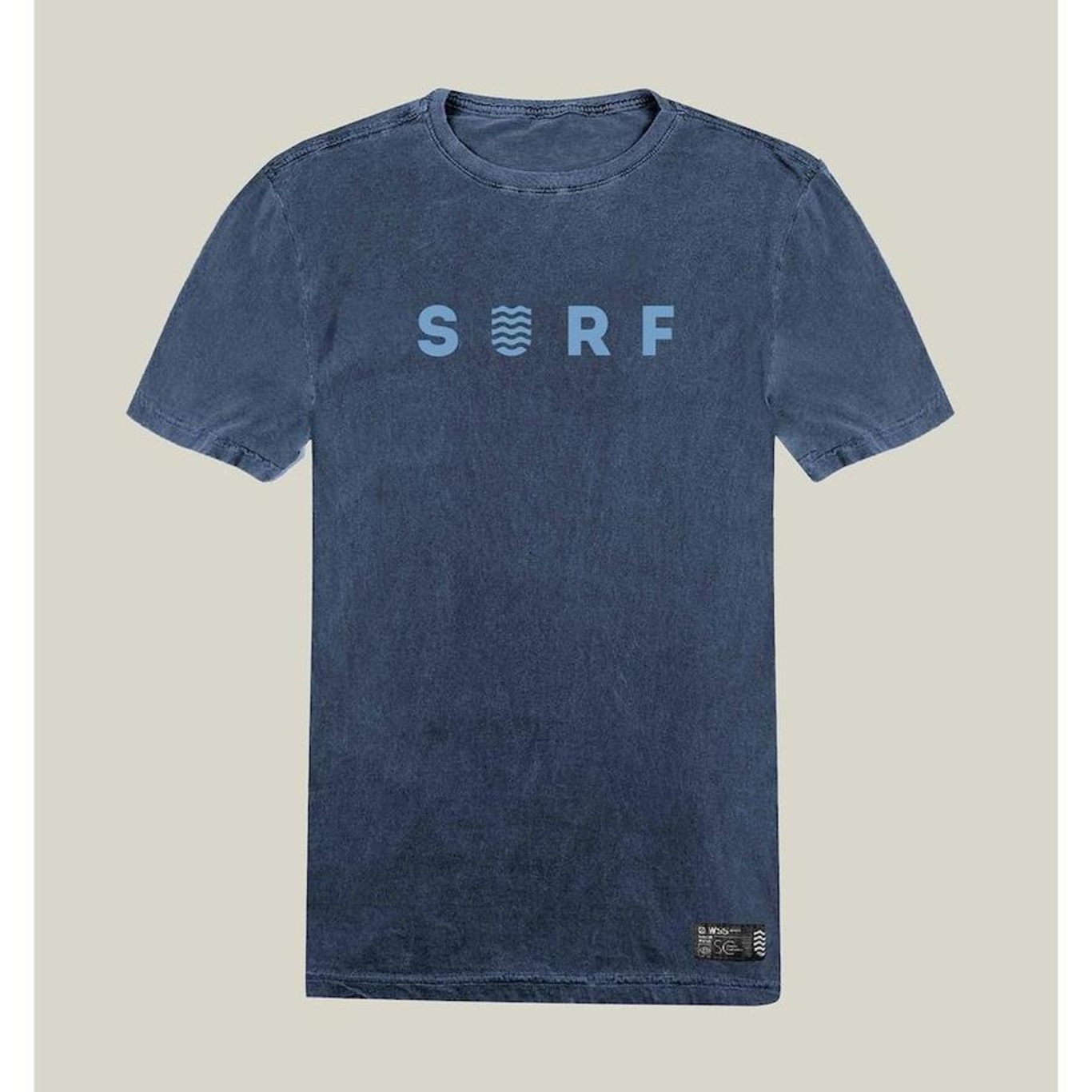 Camiseta Masculina Estonada Azul Prime Web Surf Shop - Foto 1