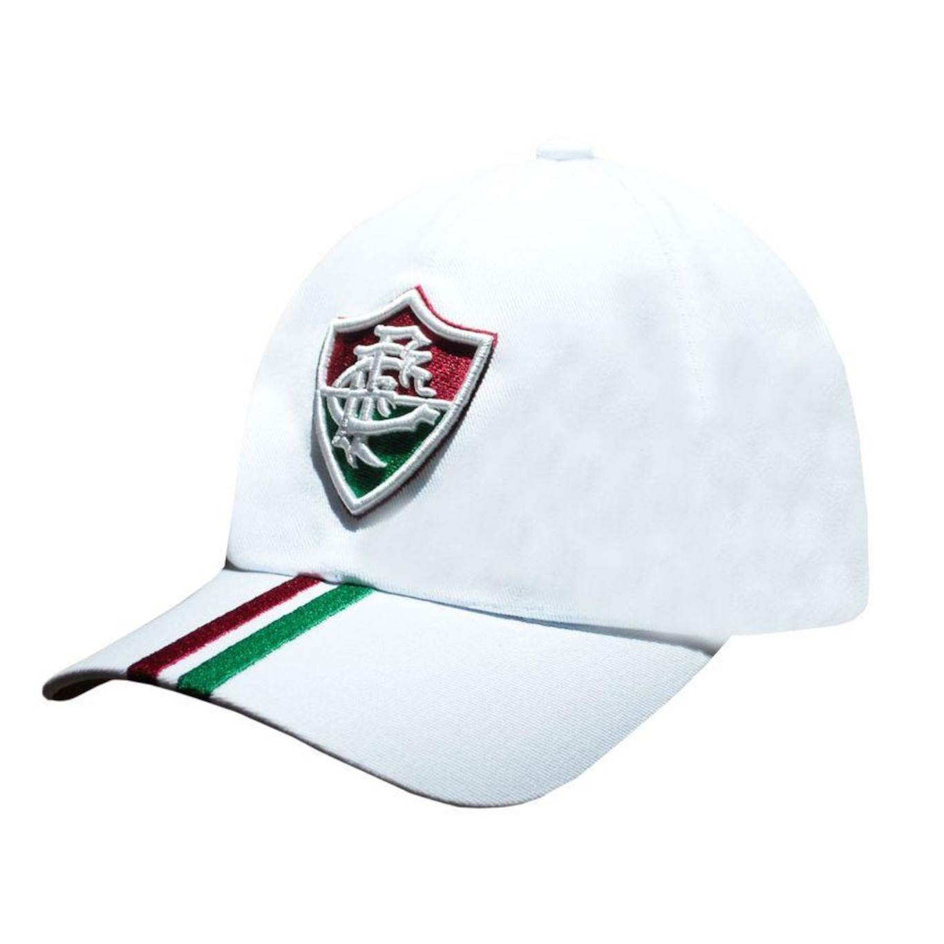 Boné Aba Curva do Fluminense Liga Retro Faixas - Snapback - Adulto - Foto 1