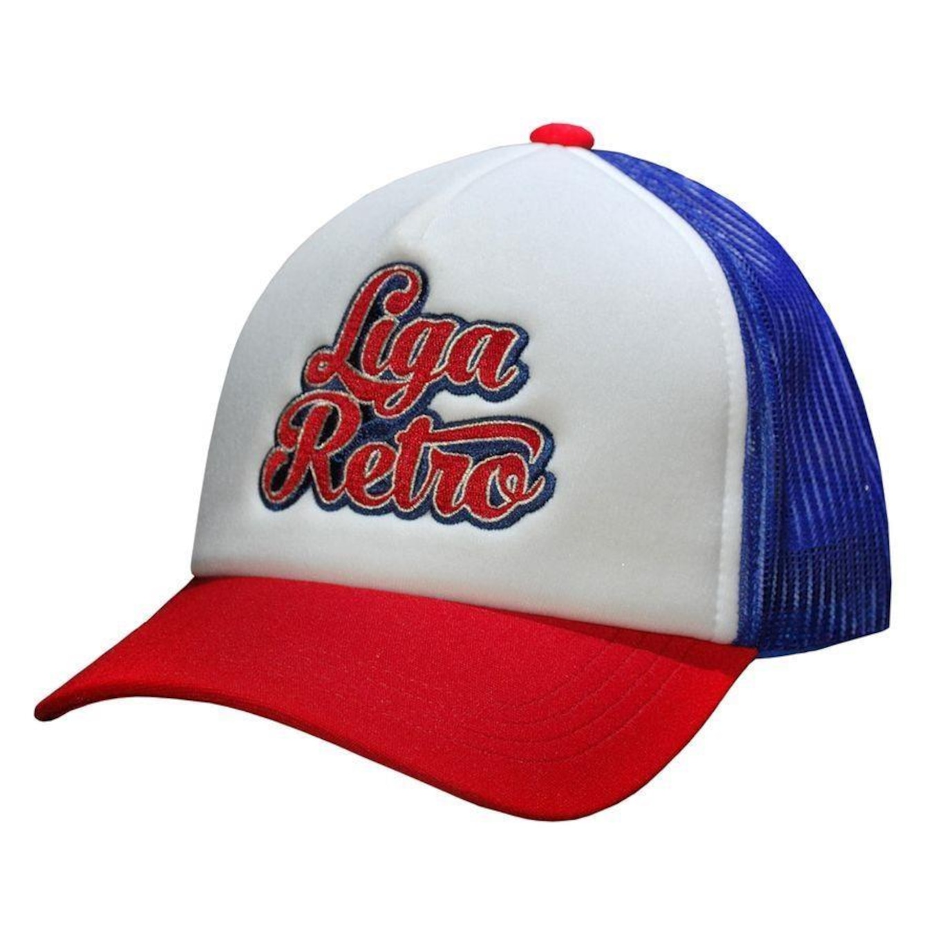 Boné Aba Curva Liga Retrô Liga Retro - Snapback - Adulto - Foto 1