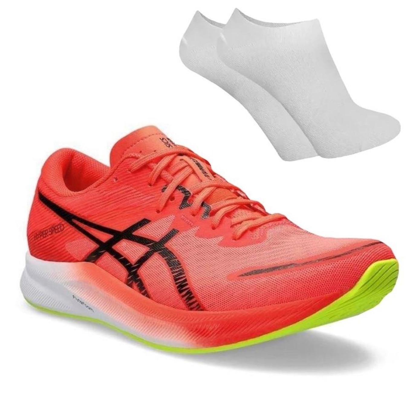 Kit Tênis Asics Hyper Speed 3 + Meia - Masculino - Foto 1