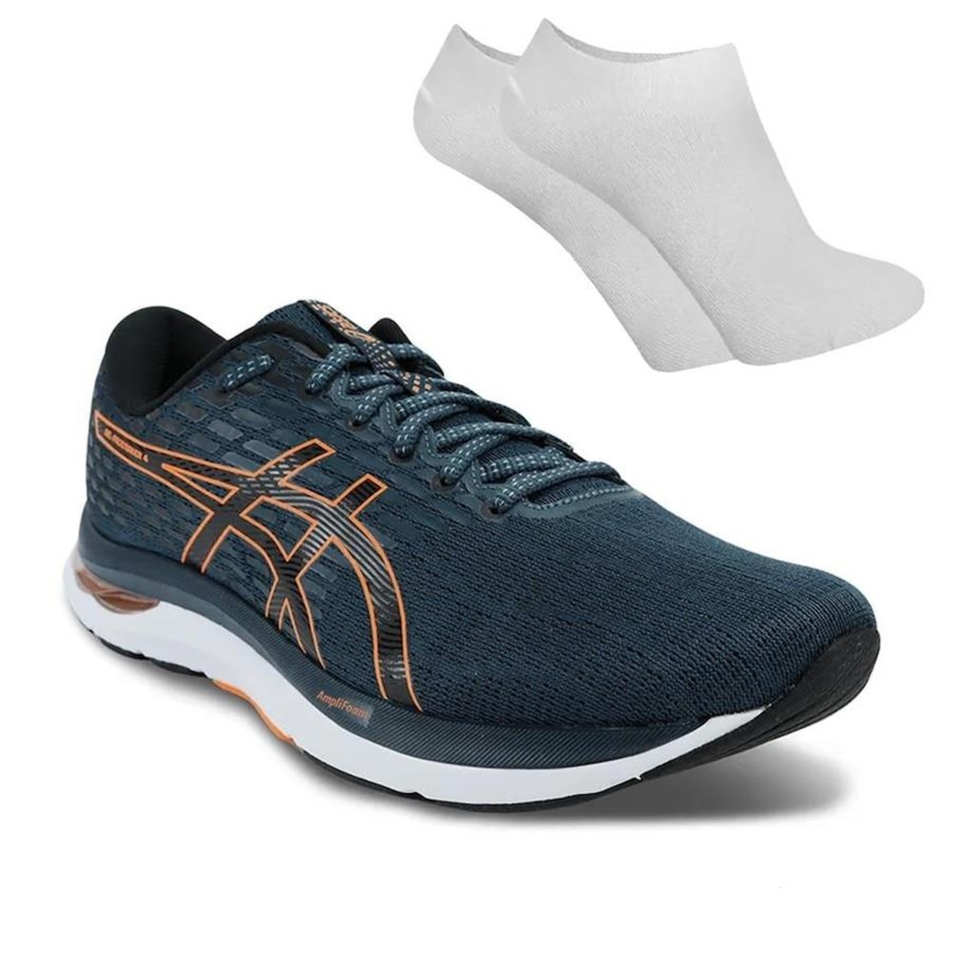 Kit Tênis Asics Gel-Pacemaker 4 + Par de Meias - Masculino - Foto 1