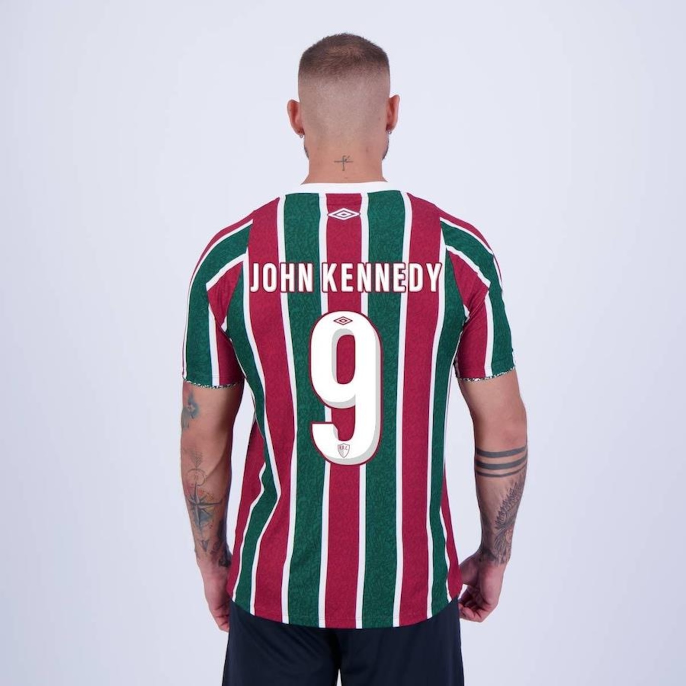 Camisa 1 do Fluminense 2024 9 John Kennedy Umbro - Masculina - Foto 2