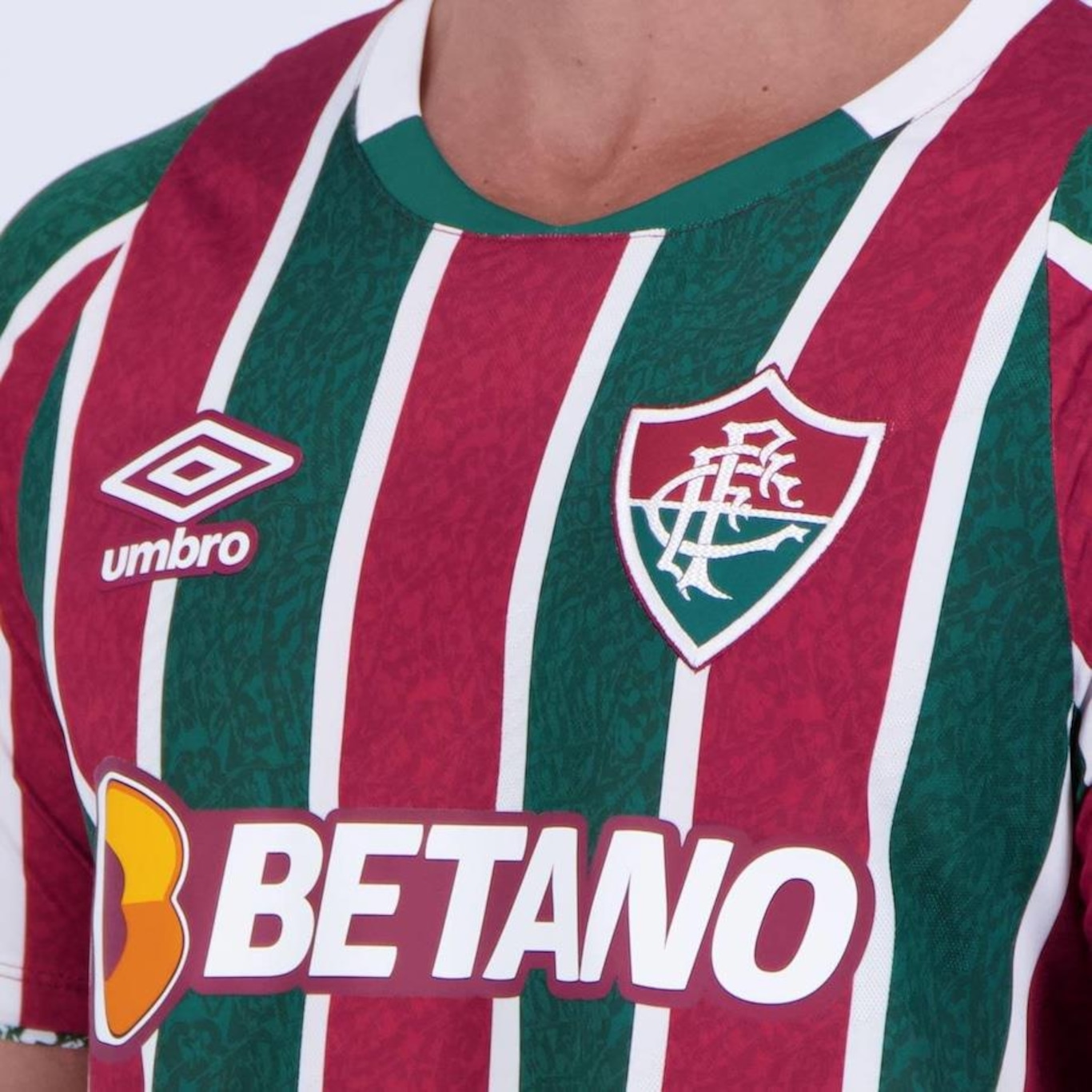 Camisa 1 do Fluminense 2024 9 John Kennedy Umbro - Masculina - Foto 5