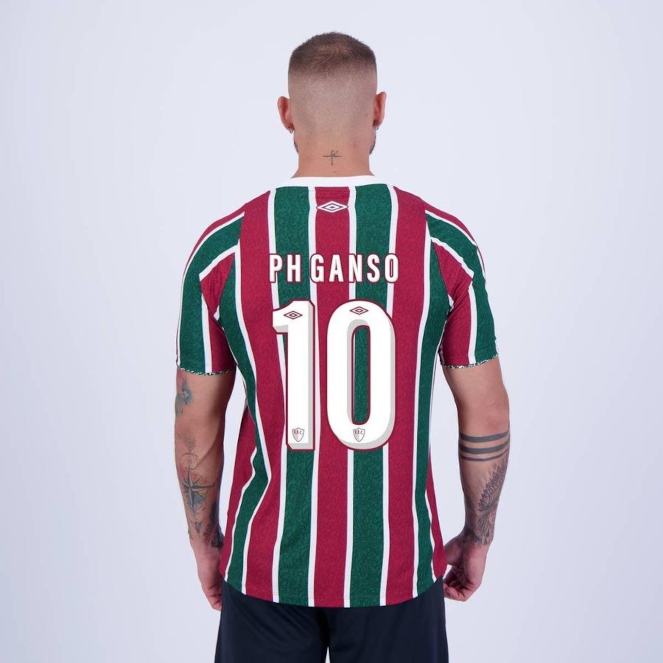 Camisa 1 do Fluminense 2024 10 Ph Ganso Umbro - Masculina - Foto 2