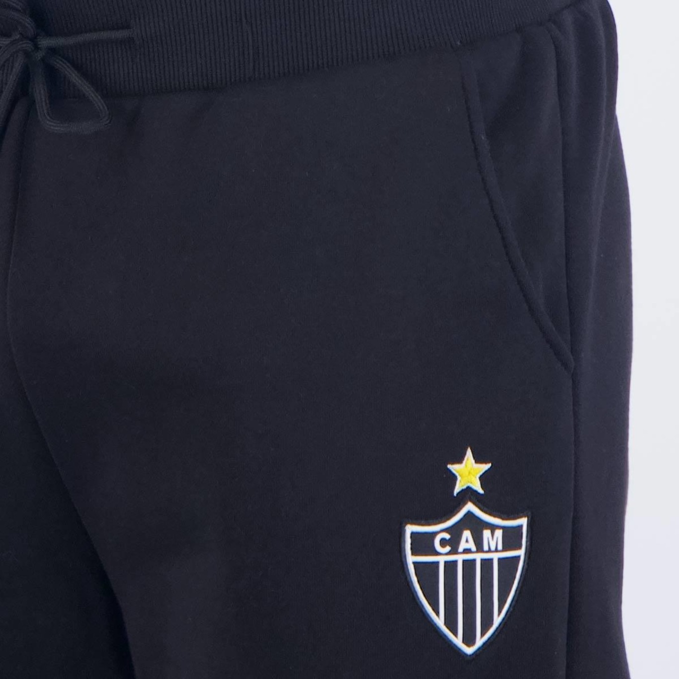 Calça de Moletom do Atlético Mineiro Spr Escudo - Masculina - Foto 5