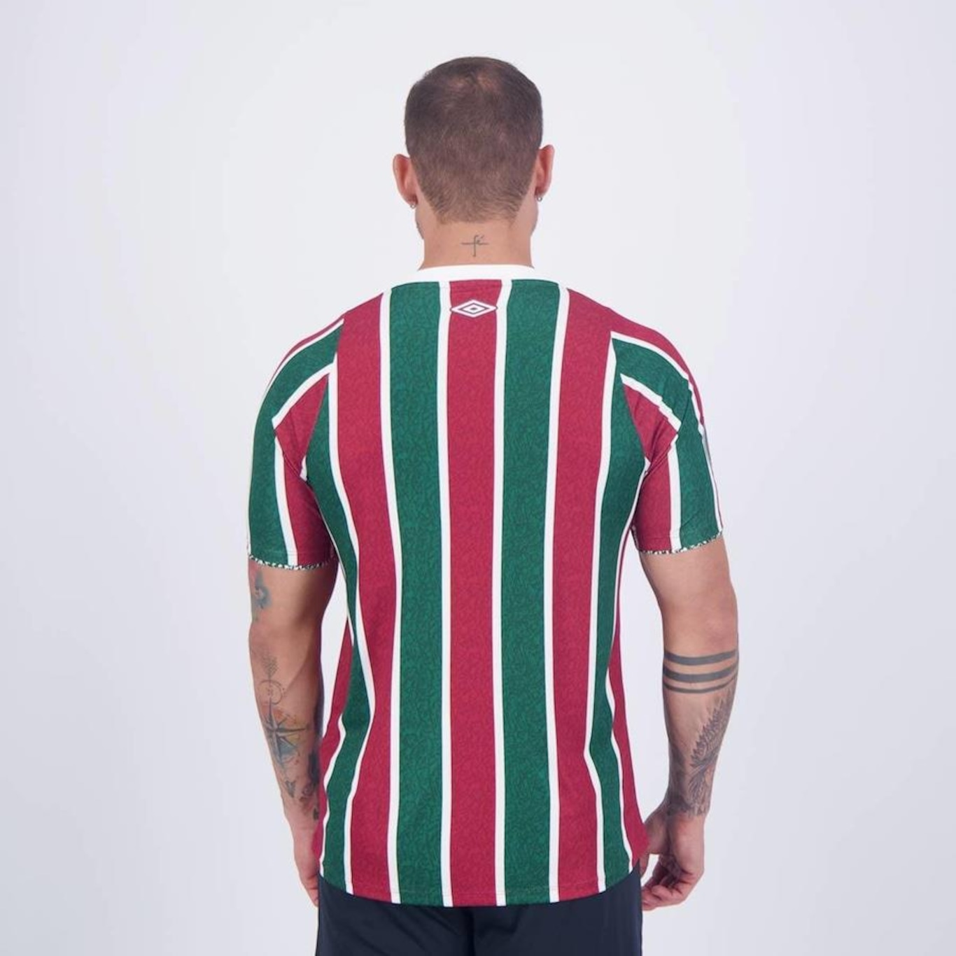 Camisa 1 do Fluminense 2024 Patch Libertadores Umbro - Masculina - Foto 4