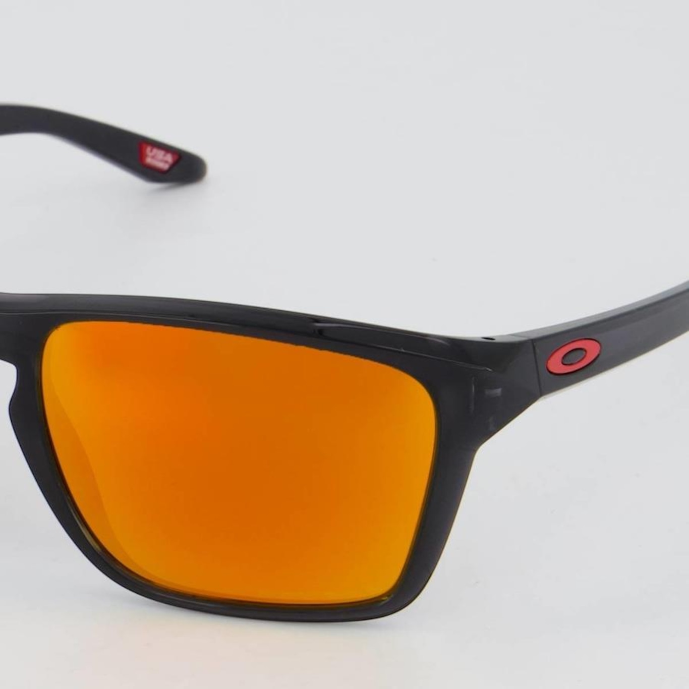 Óculos de Sol Oakley Sylas Polished Prizm Rootbeer - Unissex - Foto 3