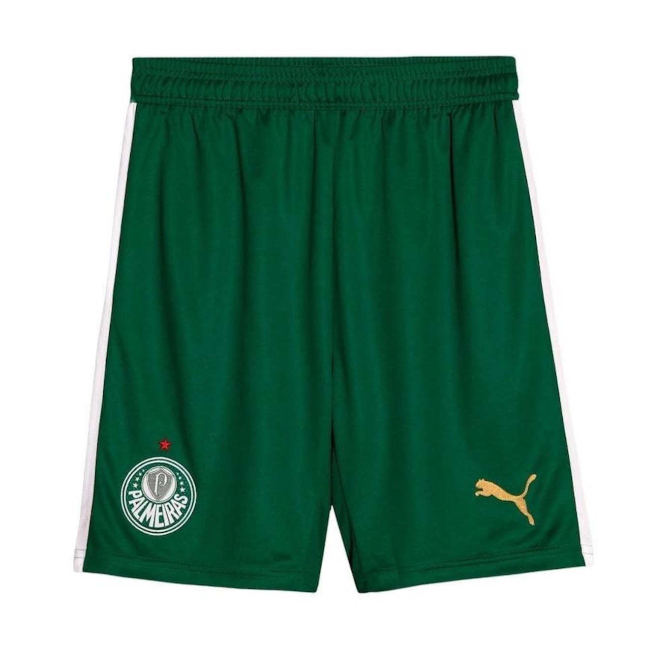 Shorts Puma Palmeiras Torcedor Away - Masculino - Foto 1