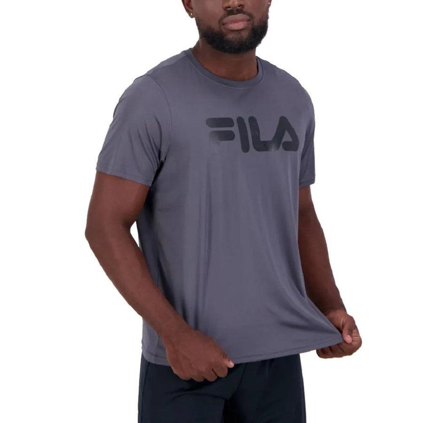 Camiseta Fila Basic Sports Polygin - Masculina - Foto 3