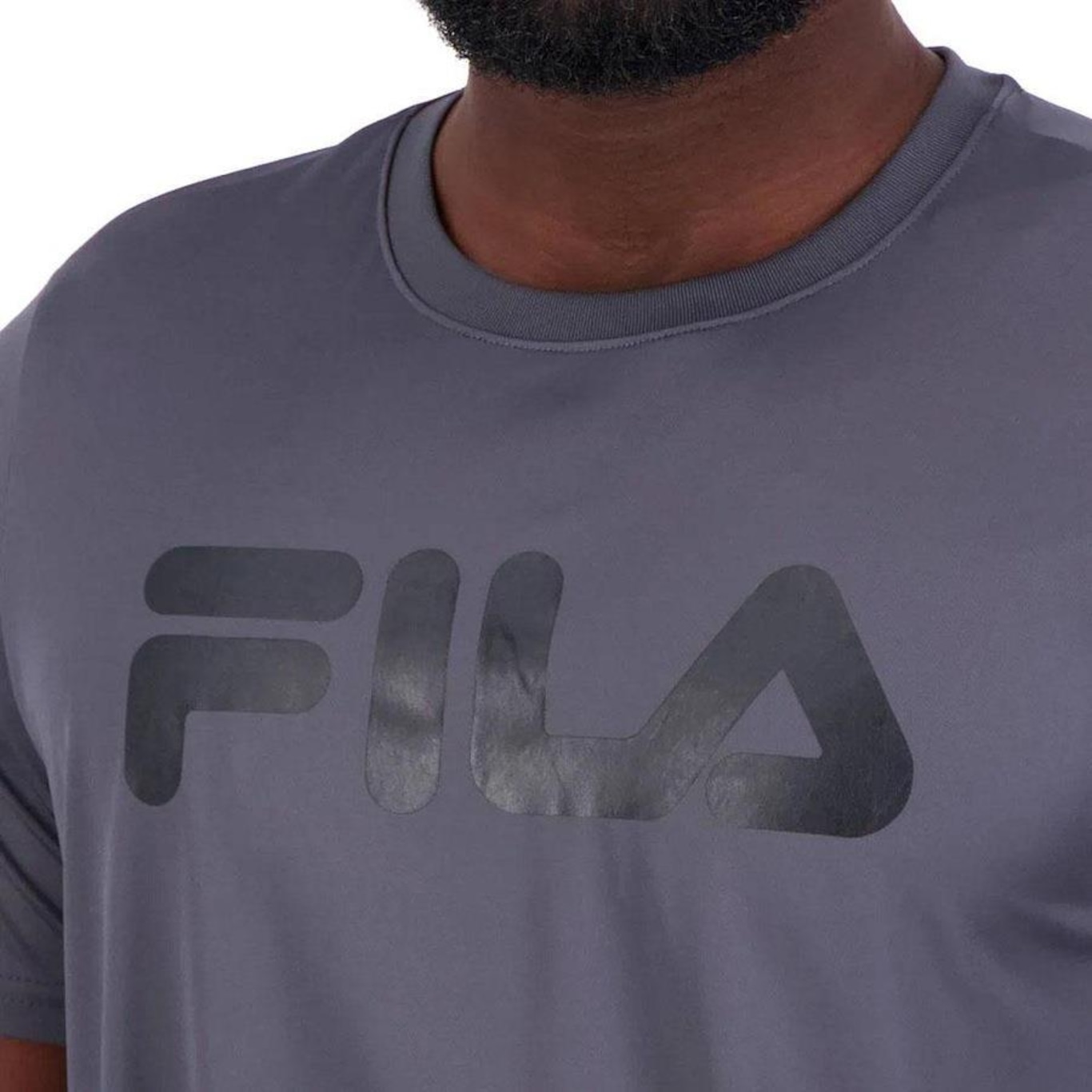 Camiseta Fila Basic Sports Polygin - Masculina - Foto 5