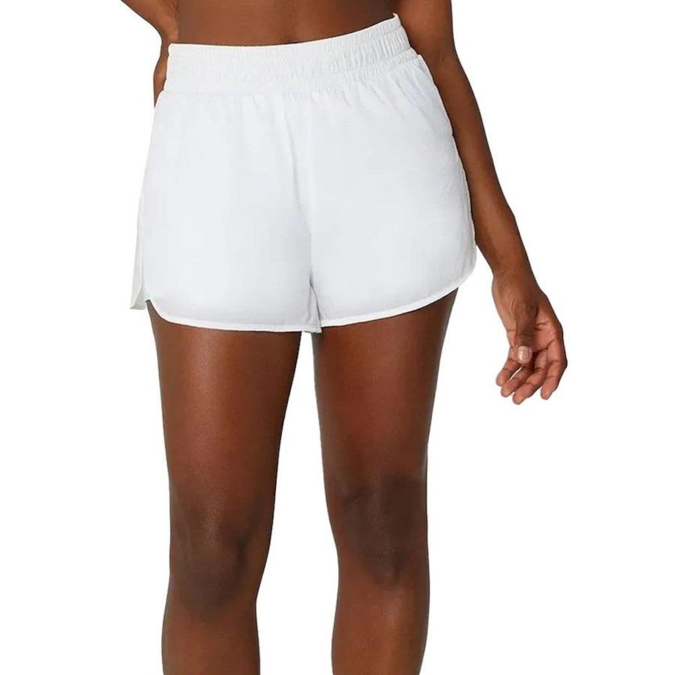 Shorts Alto Giro Sobreposto Eterno - Feminino - Foto 1