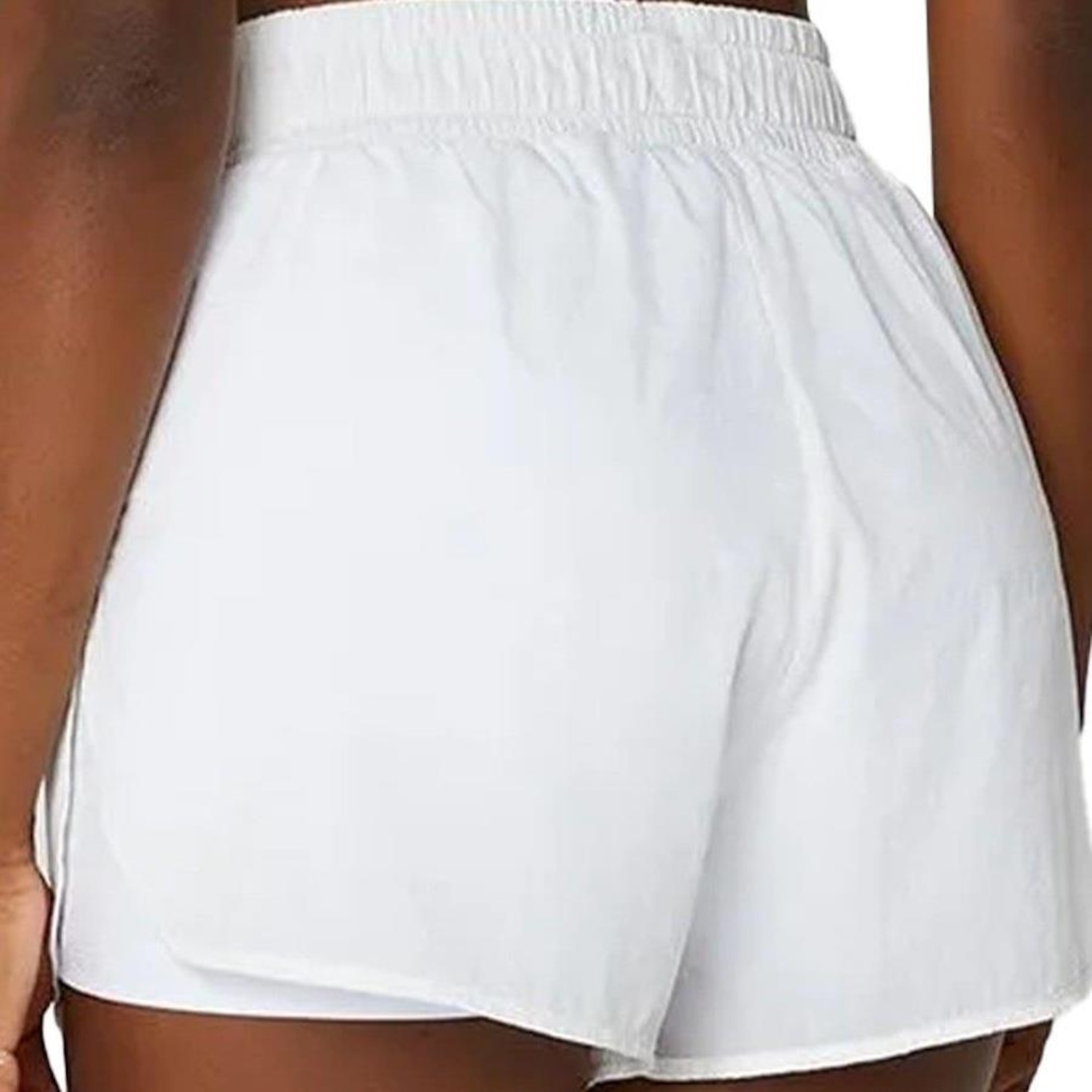 Shorts Alto Giro Sobreposto Eterno - Feminino - Foto 4