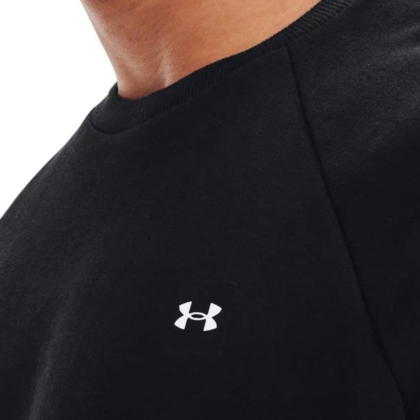 Blusão sem Capuz Under Armour Rival Fleece Crew - Masculino - Foto 3