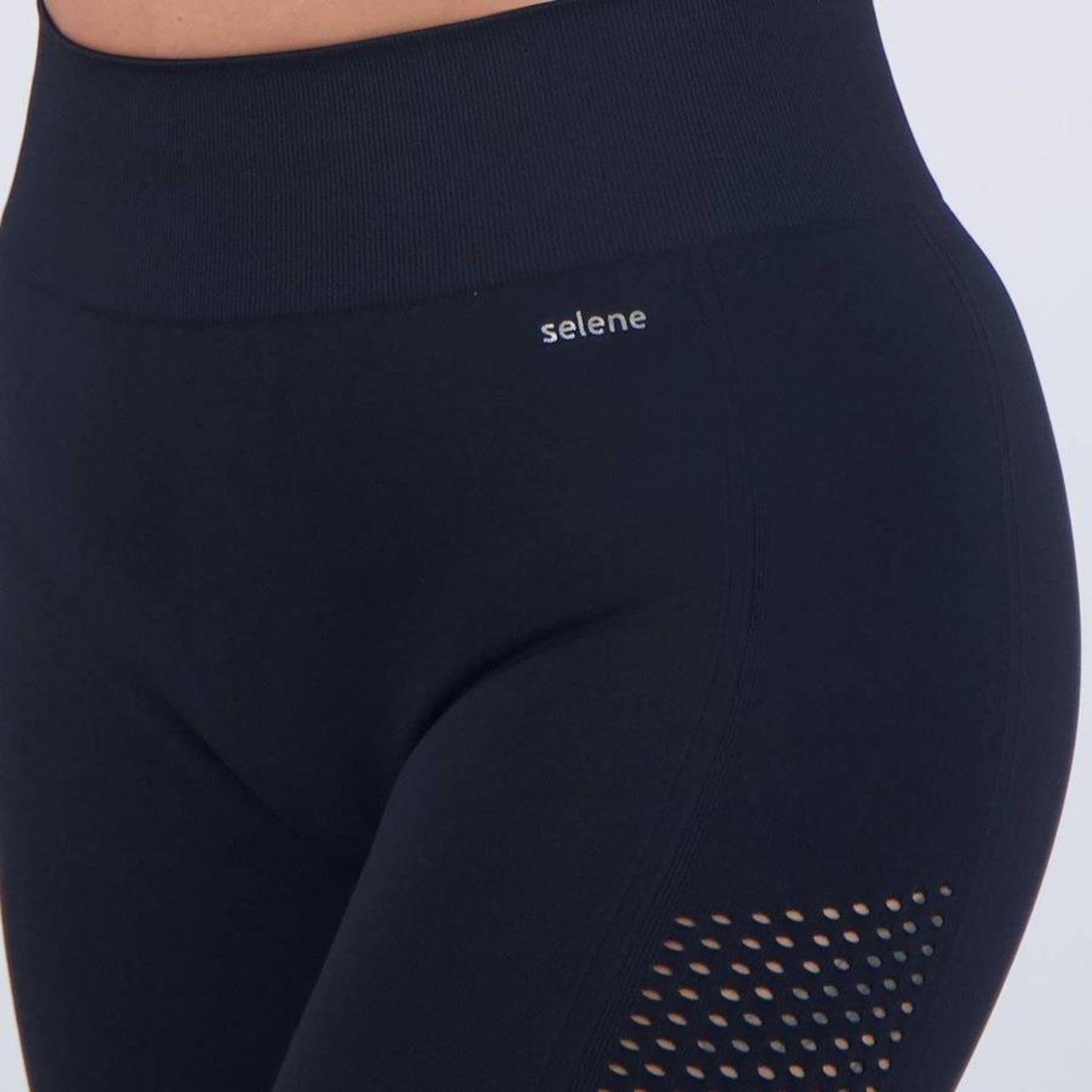 Calça Legging Selene sem Costura - Feminina - Foto 4