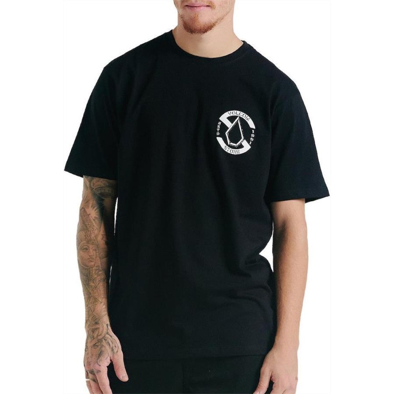 Camiseta Volcom Celler - Masculina - Foto 1