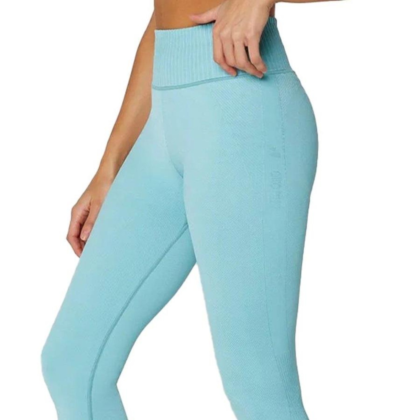 Calça Legging Alto Giro Seamless - Feminina - Foto 3