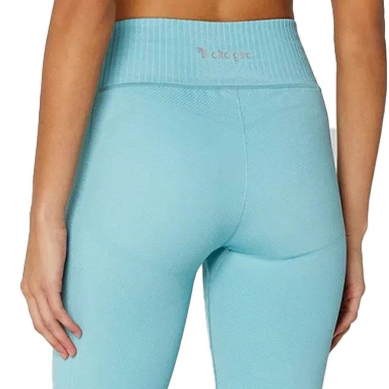 Calça Legging Alto Giro Seamless - Feminina - Foto 4