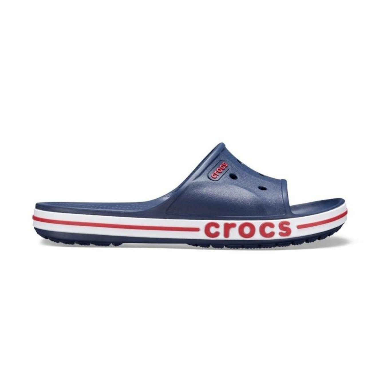 Chinelo Crocs Baya II Slide - Masculino - Foto 1