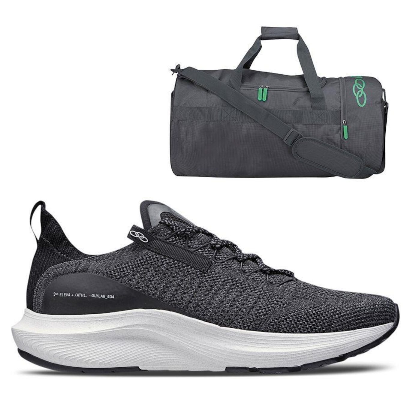 Kit Tênis Olympikus Reverso 2 + 1 Mala Gym Bag - Unissex - Foto 1