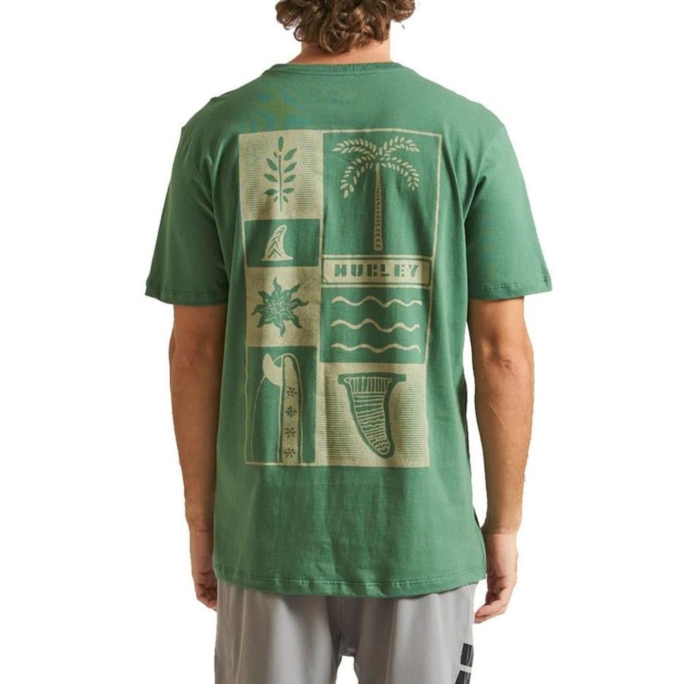 Camiseta Hurley Drawing - Masculina - Foto 2