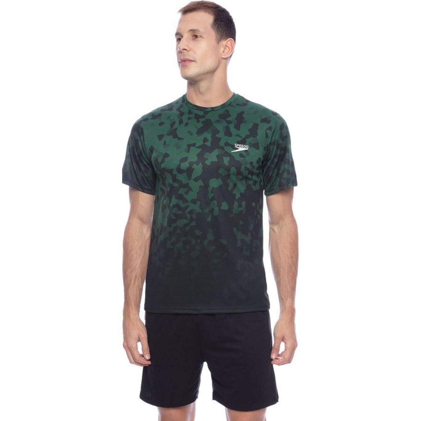 Camiseta Masculina Essential Plus Leaf Speedo - Foto 5