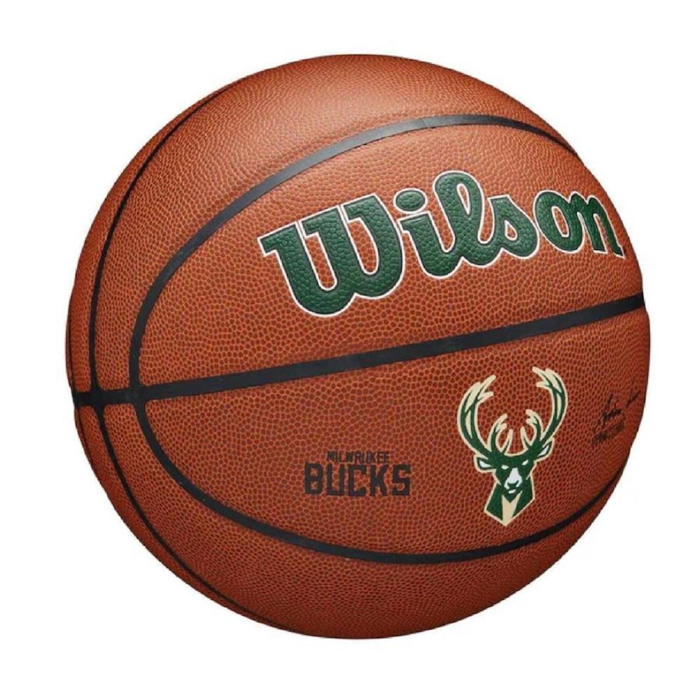 Bola de Basquete Wilson Nba Team Alliance Milwaukee Bucks - Foto 2