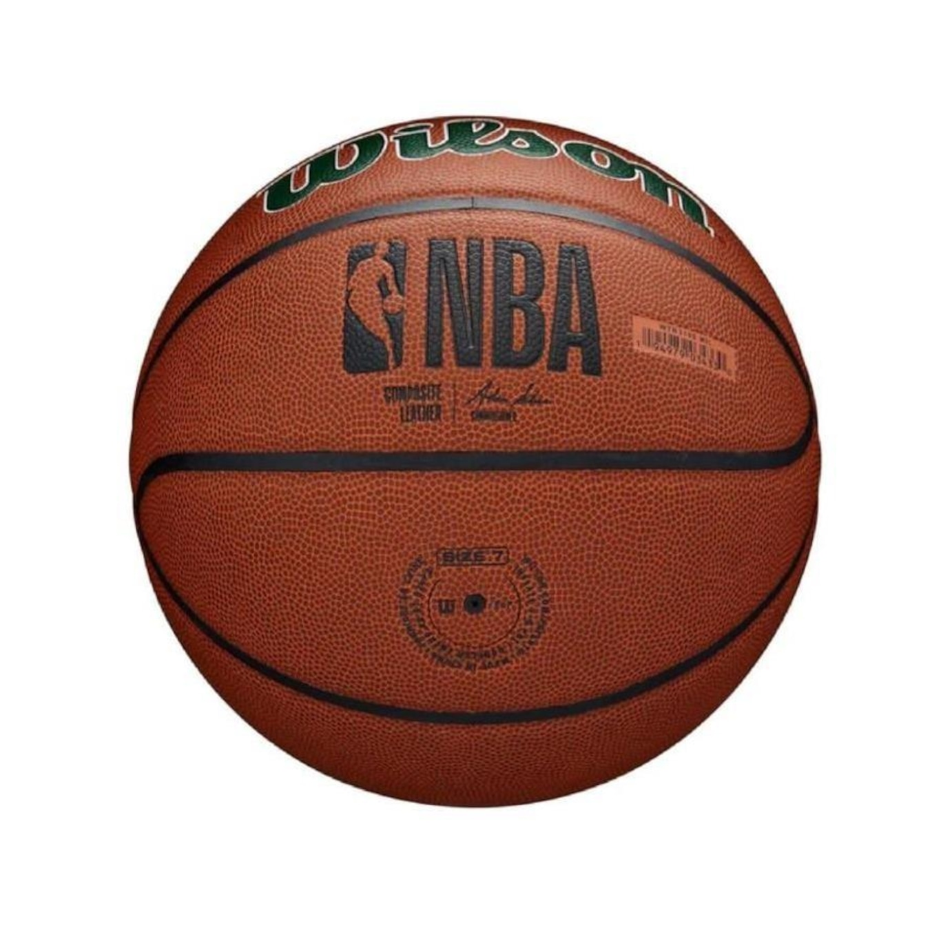 Bola de Basquete Wilson Nba Team Alliance Milwaukee Bucks - Foto 6