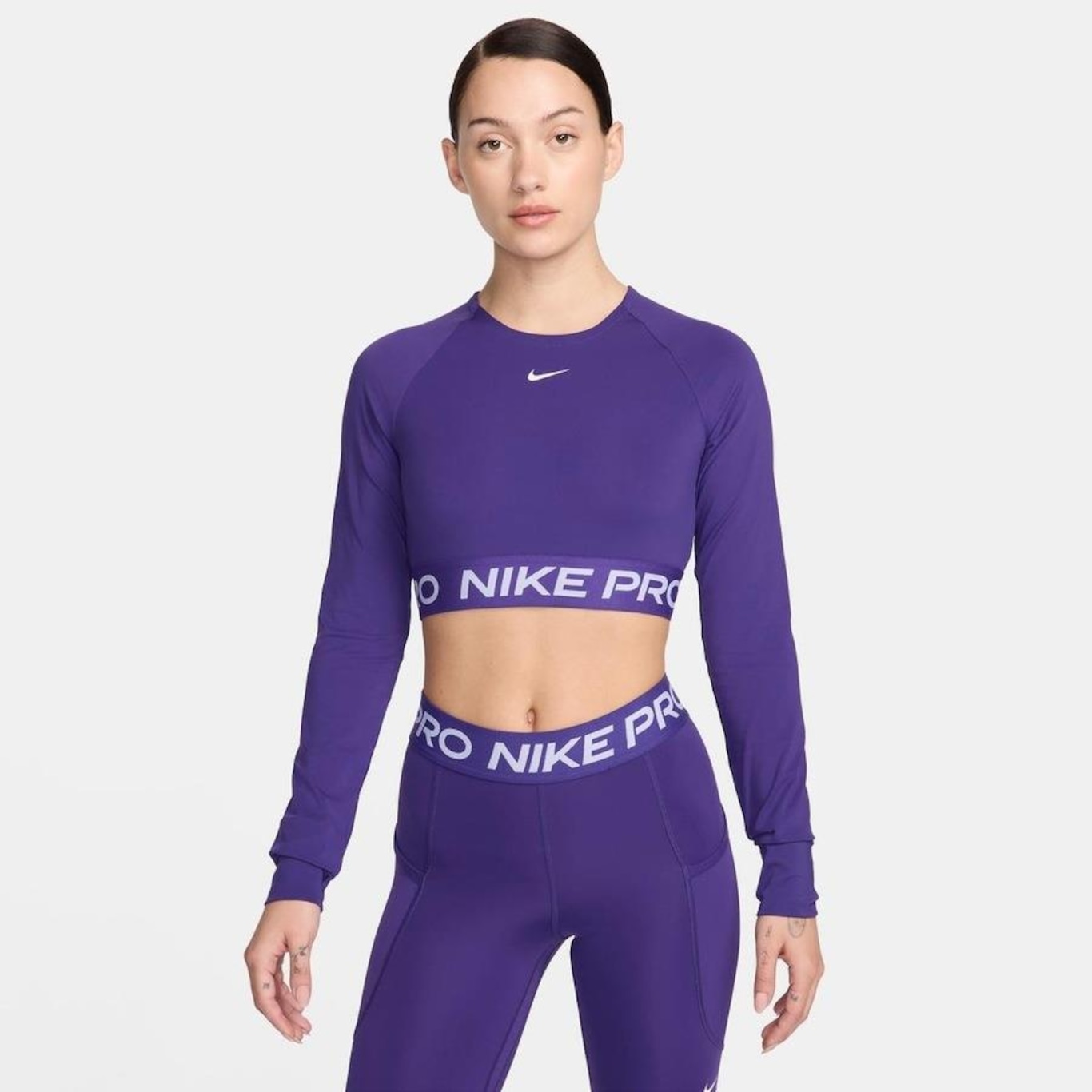 Camiseta Nike Pro 365 Cropped - Feminina - Foto 1