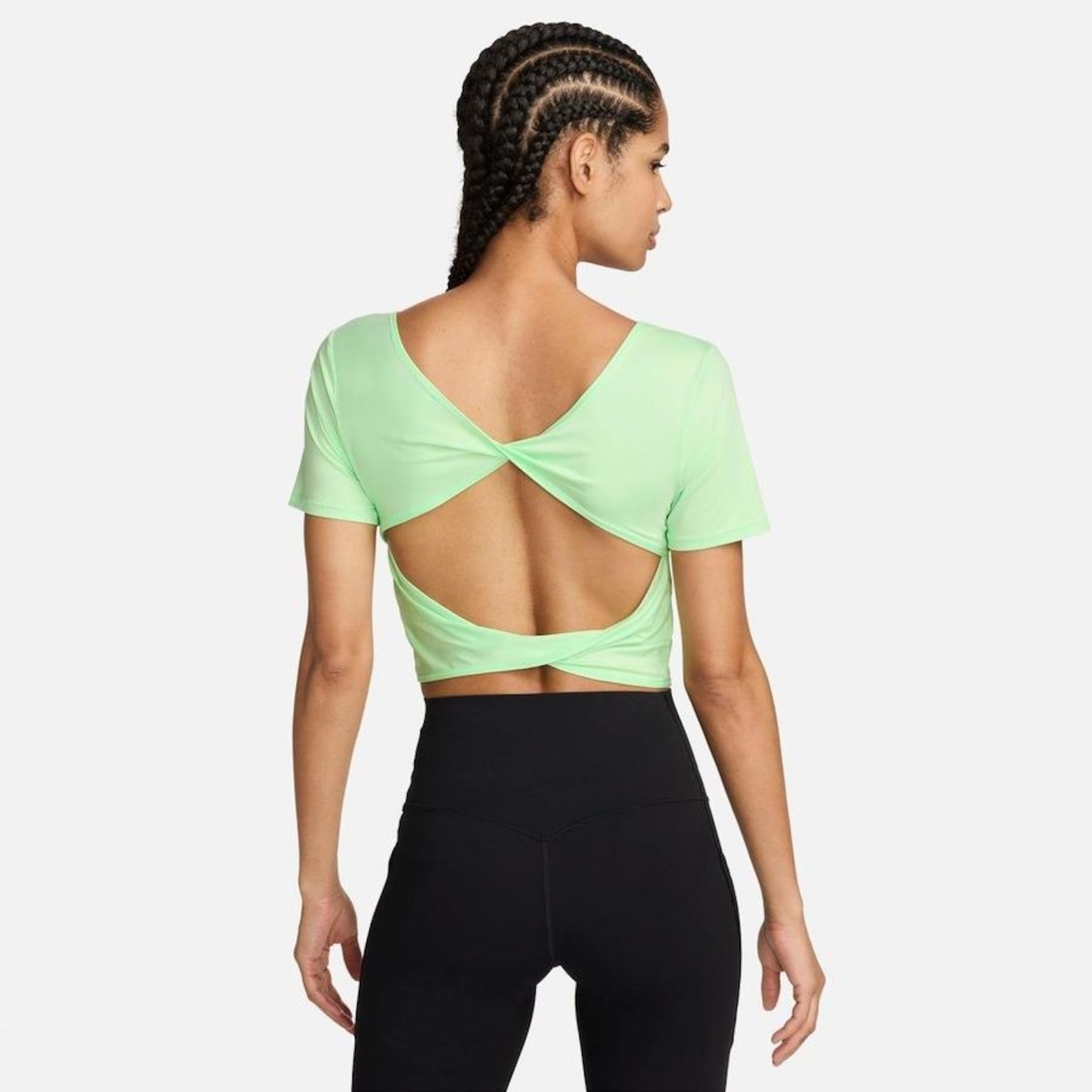 Camiseta Nike Dri-Fit One Cropped - Feminina - Foto 2