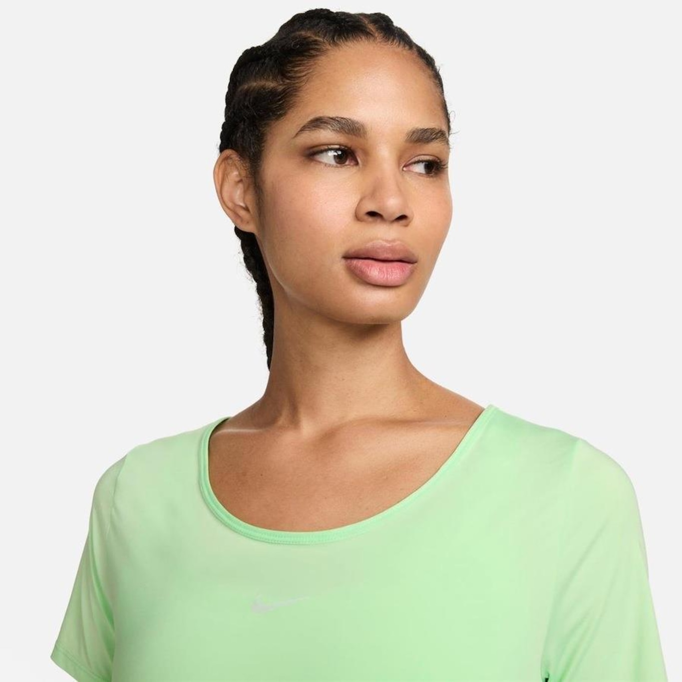 Camiseta Nike Dri-Fit One Cropped - Feminina - Foto 3