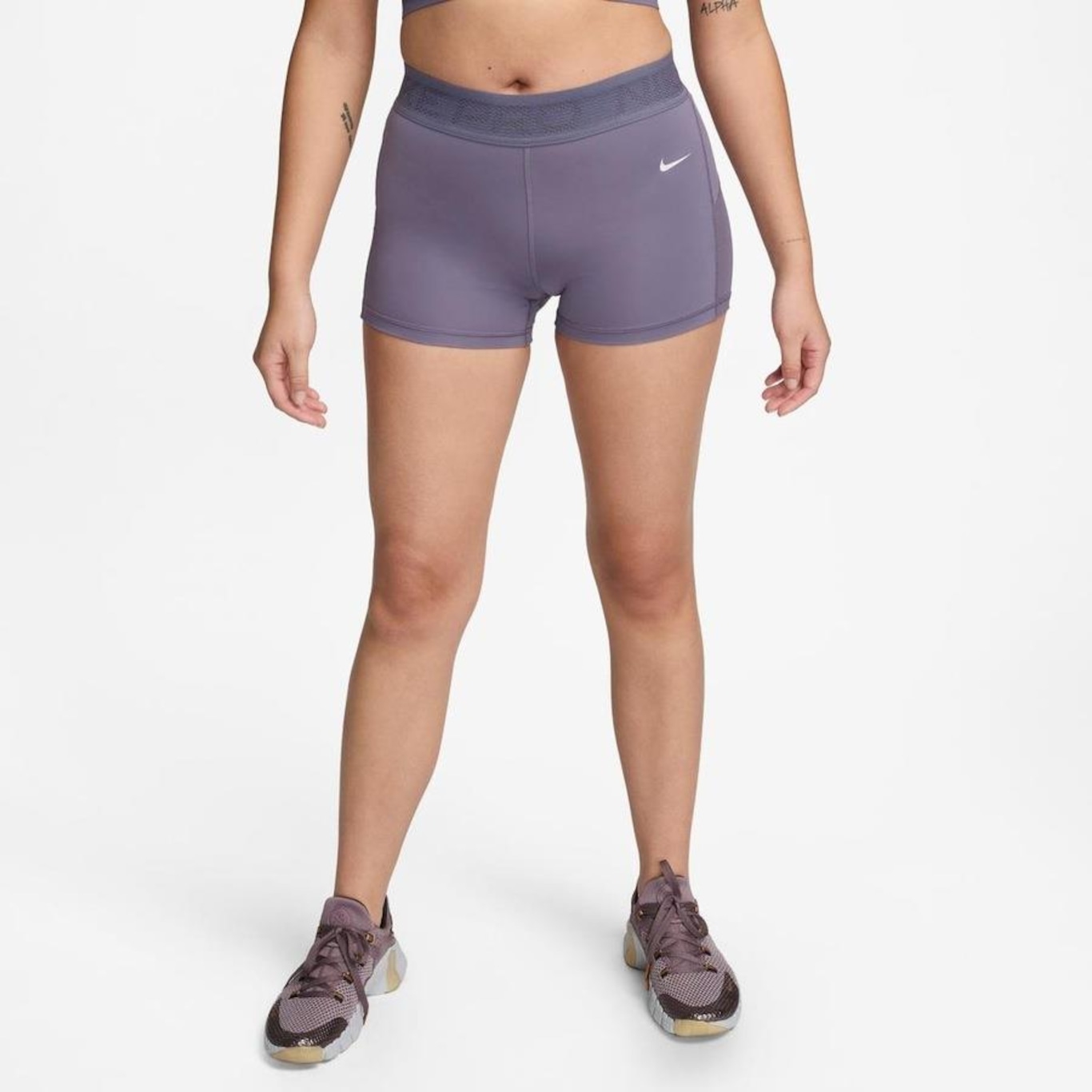 Short Nike Dri-Fit 3In Mesh - Feminino - Foto 1