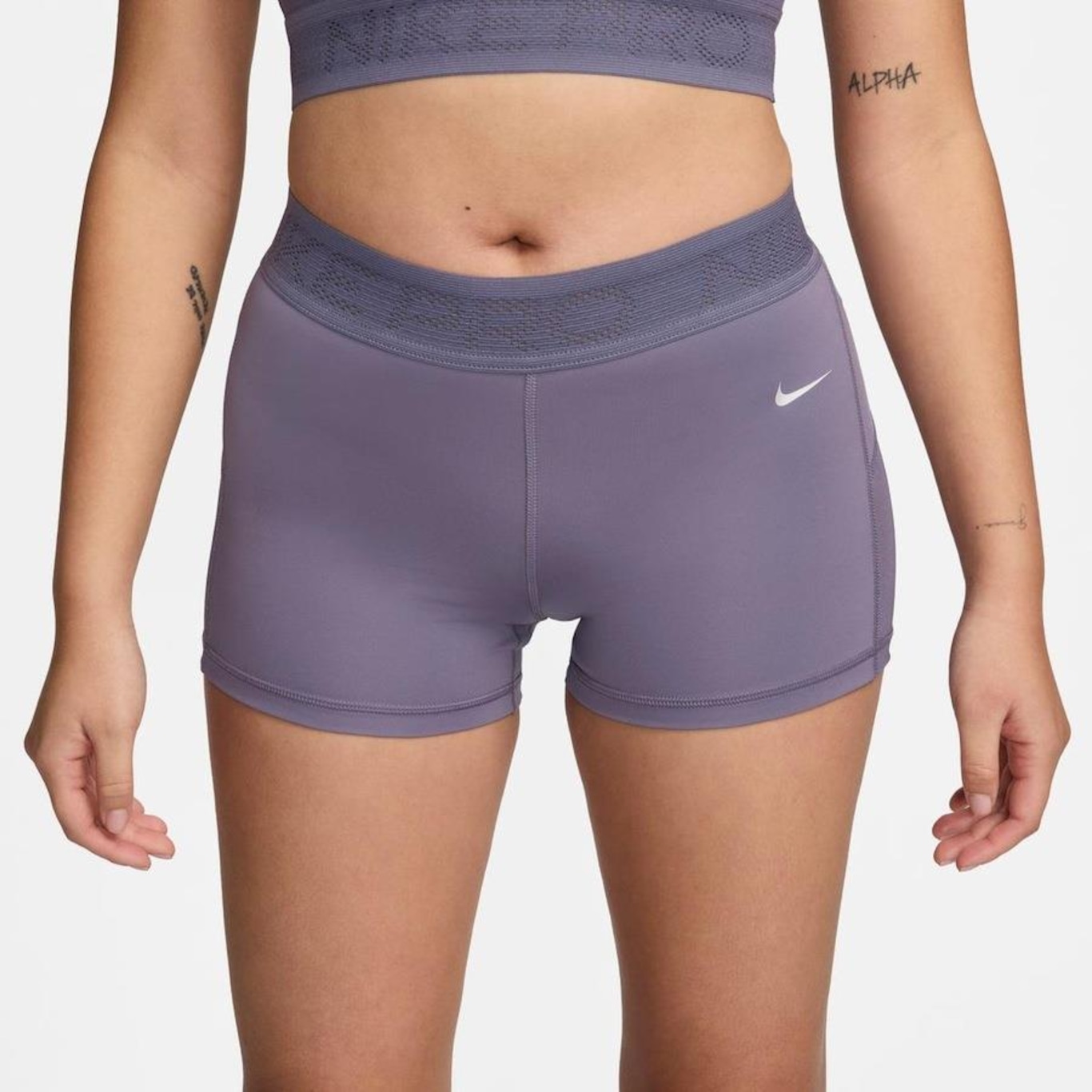 Short Nike Dri-Fit 3In Mesh - Feminino - Foto 2