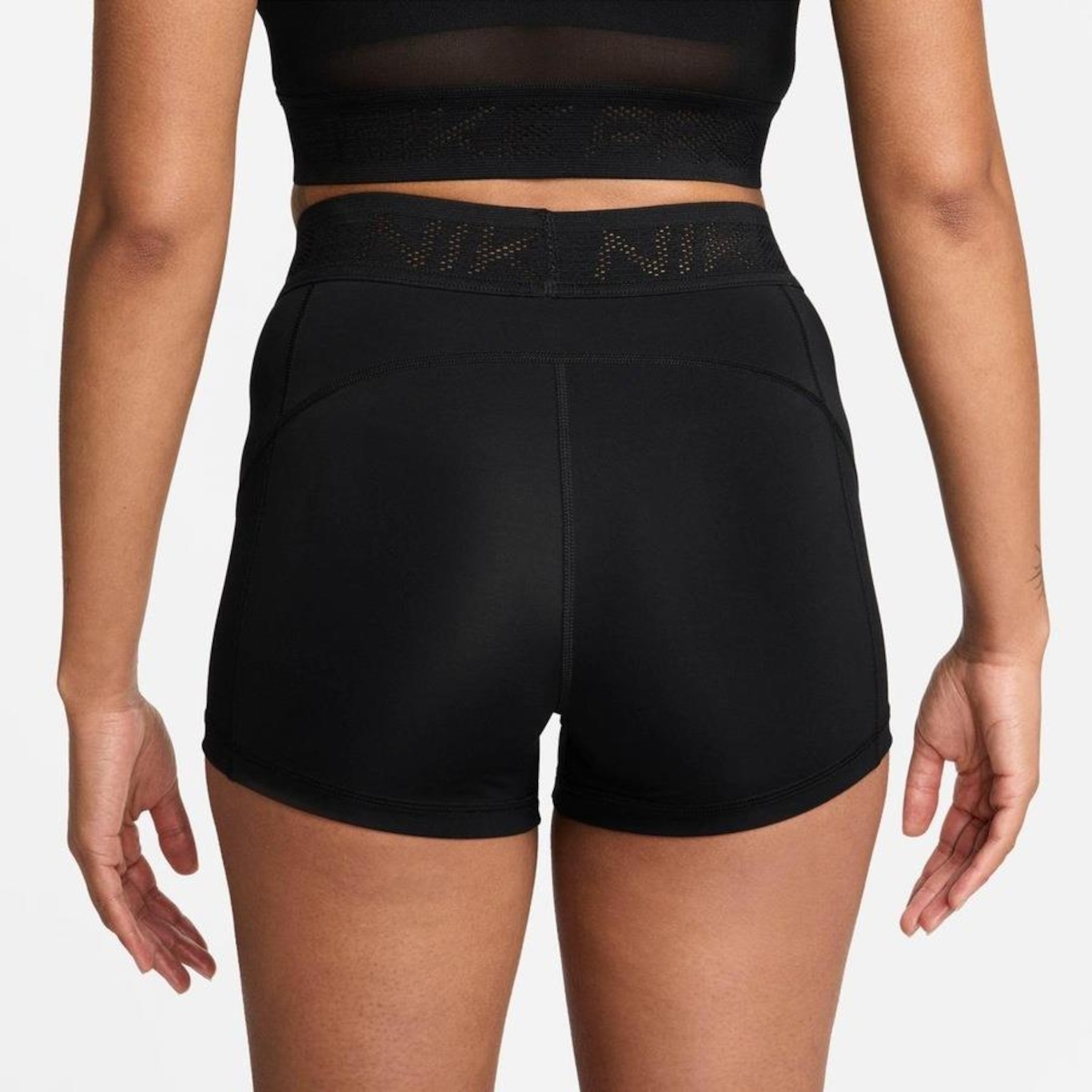 Short Nike Dri-Fit 3In Mesh - Feminino - Foto 3