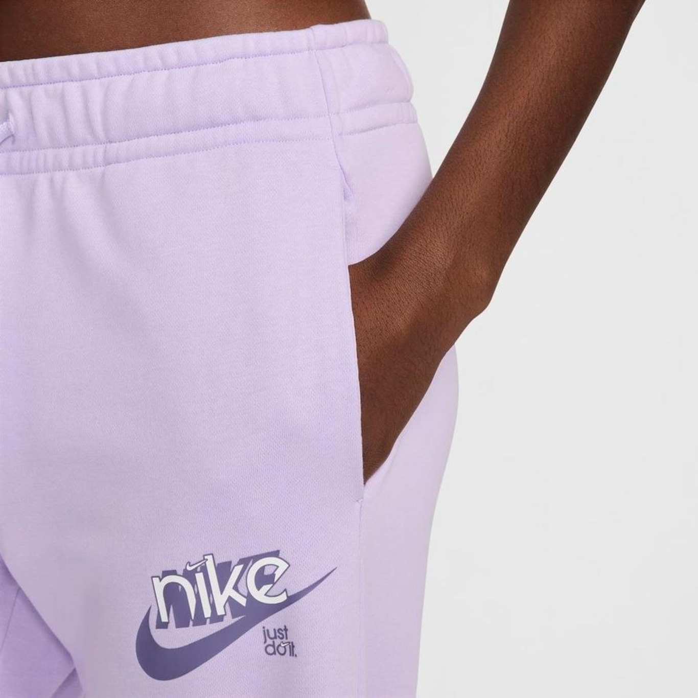 Calça Nike Sportswear Club Fleece - Feminina - Foto 3